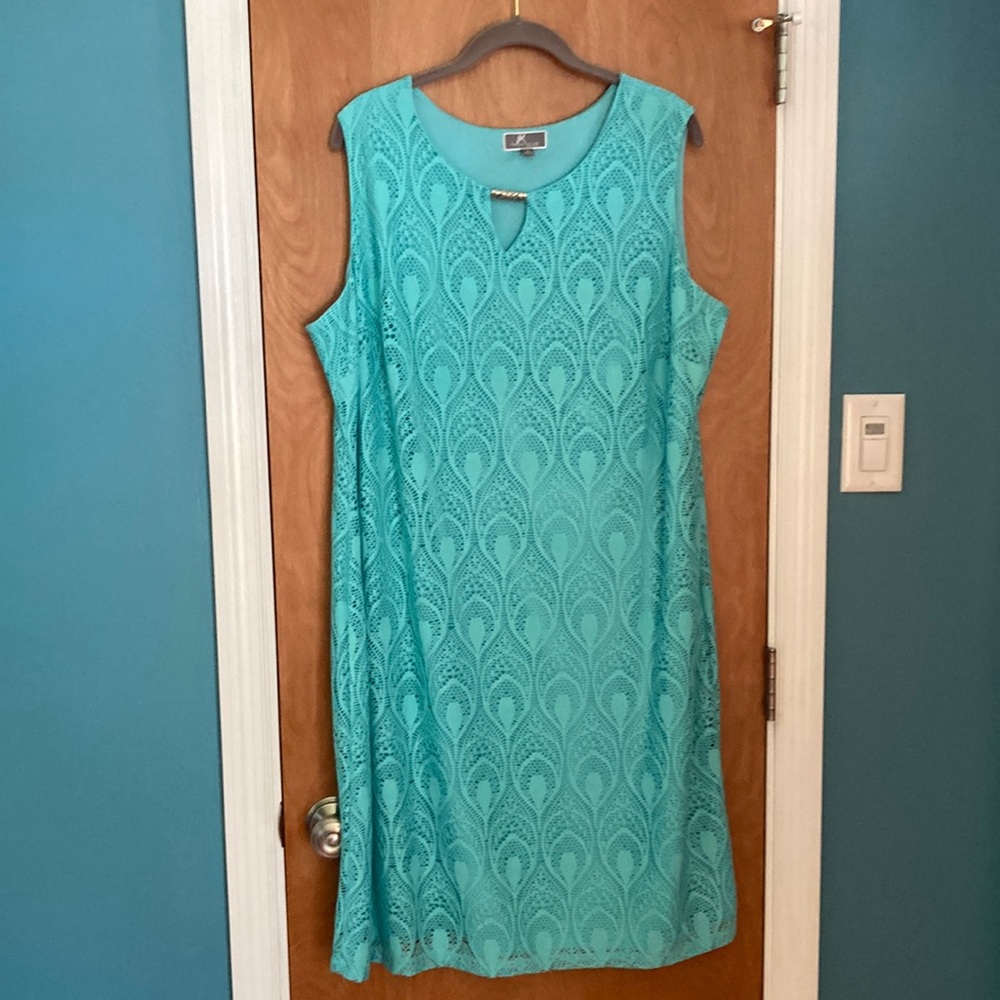 JM Collection Women’s 2x Sleeveless Drees